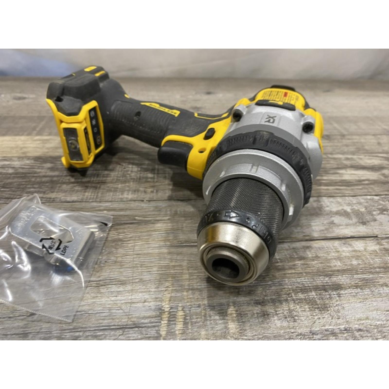 AS-IS DEWALT 20V MAX Brushless Cordless 1/2 3-Speed Hammer Drill (Tool-Only)