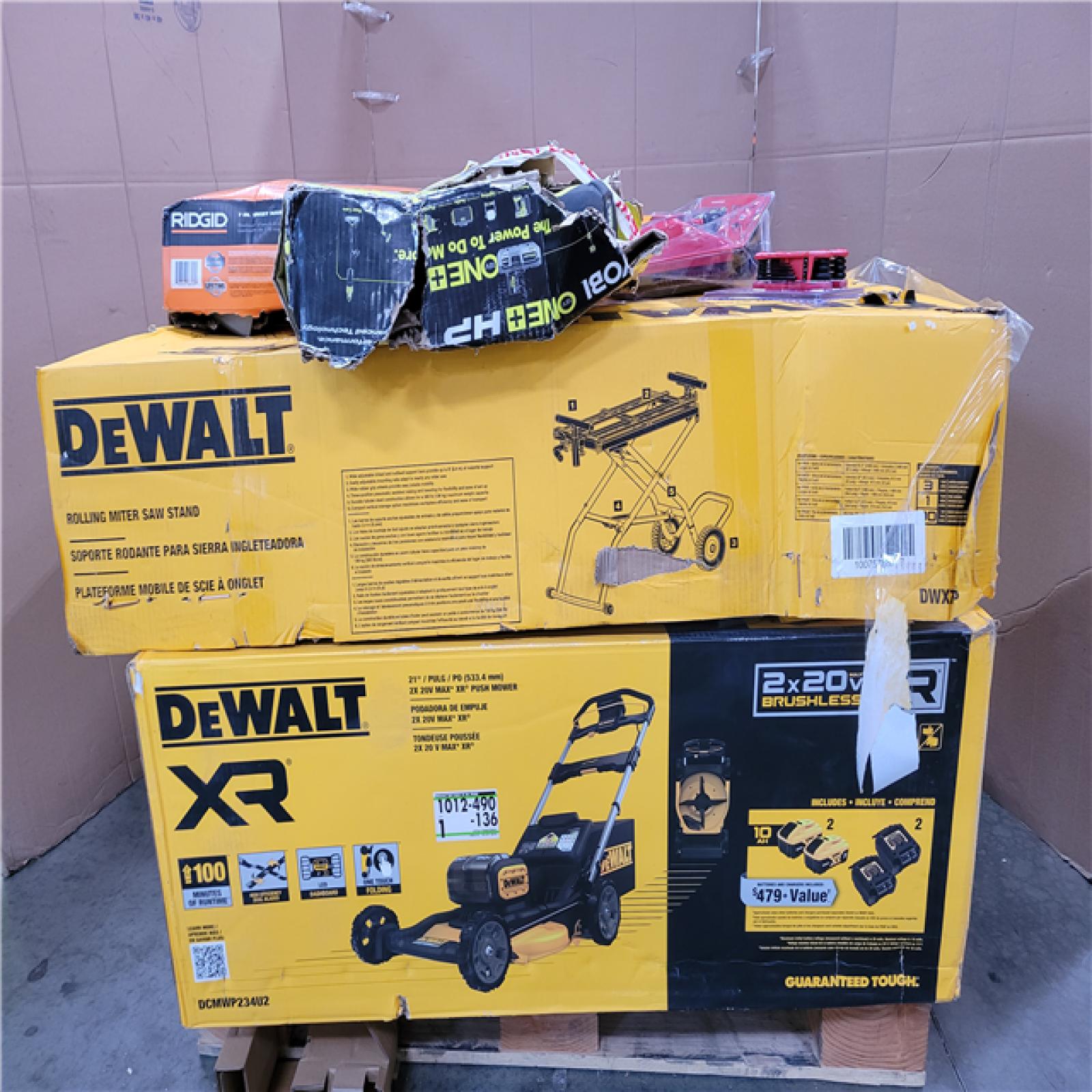 CALIFORNIA AS-IS TOOL PALLET