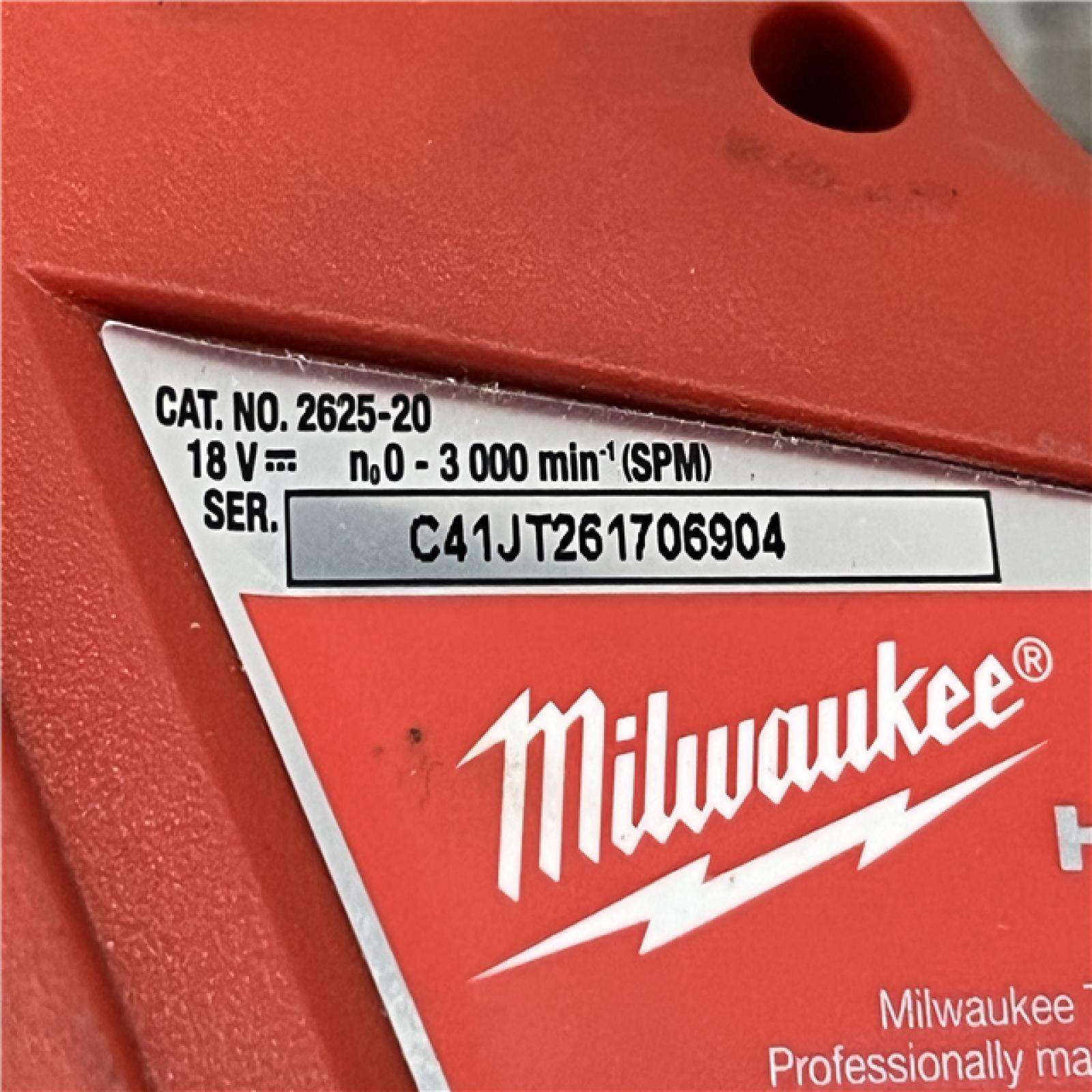 AS-IS Milwaukee 18V Lithium-Ion Cordless HACKZALL Reciprocating Saw (Tool-Only)