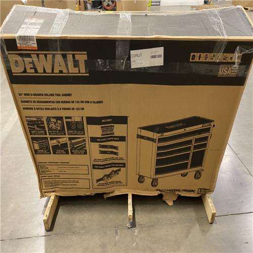 Dallas Location - As-Is DEWALT 52 in. 8-Drawer Rolling Tool Cabinet