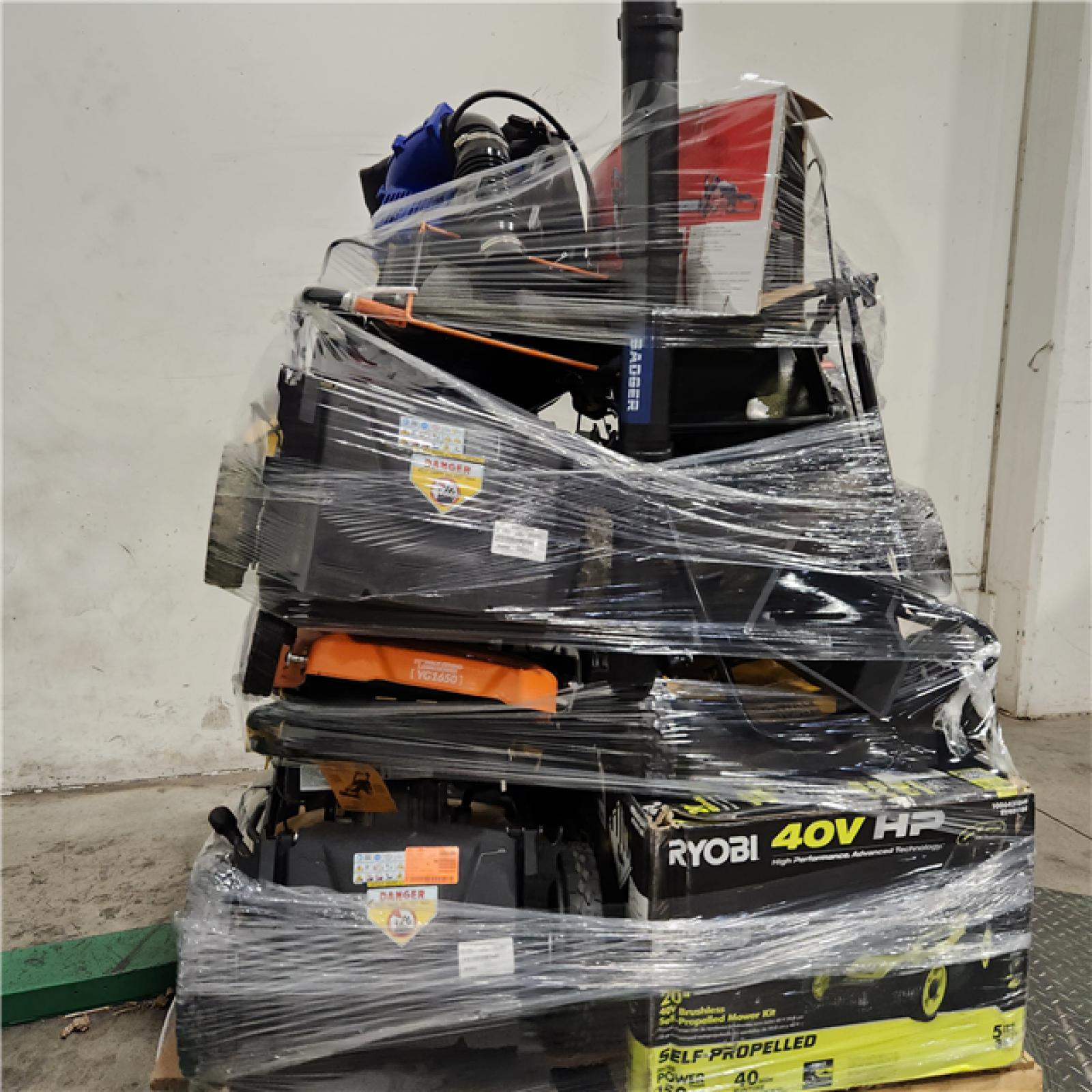 Dallas Location - As-Is Outdoor Power Equipment