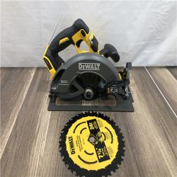 AS-IS DEWALT FLEXVOLT 60V MAX Cordless Brushless 7-1/4 in. Circular Saw with Brake (Tool Only)