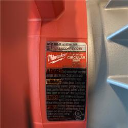AS-IS Milwaukee 18V Lithium-Ion Brushless Cordless 7-1/4 in. Circular Saw (Tool-Only)