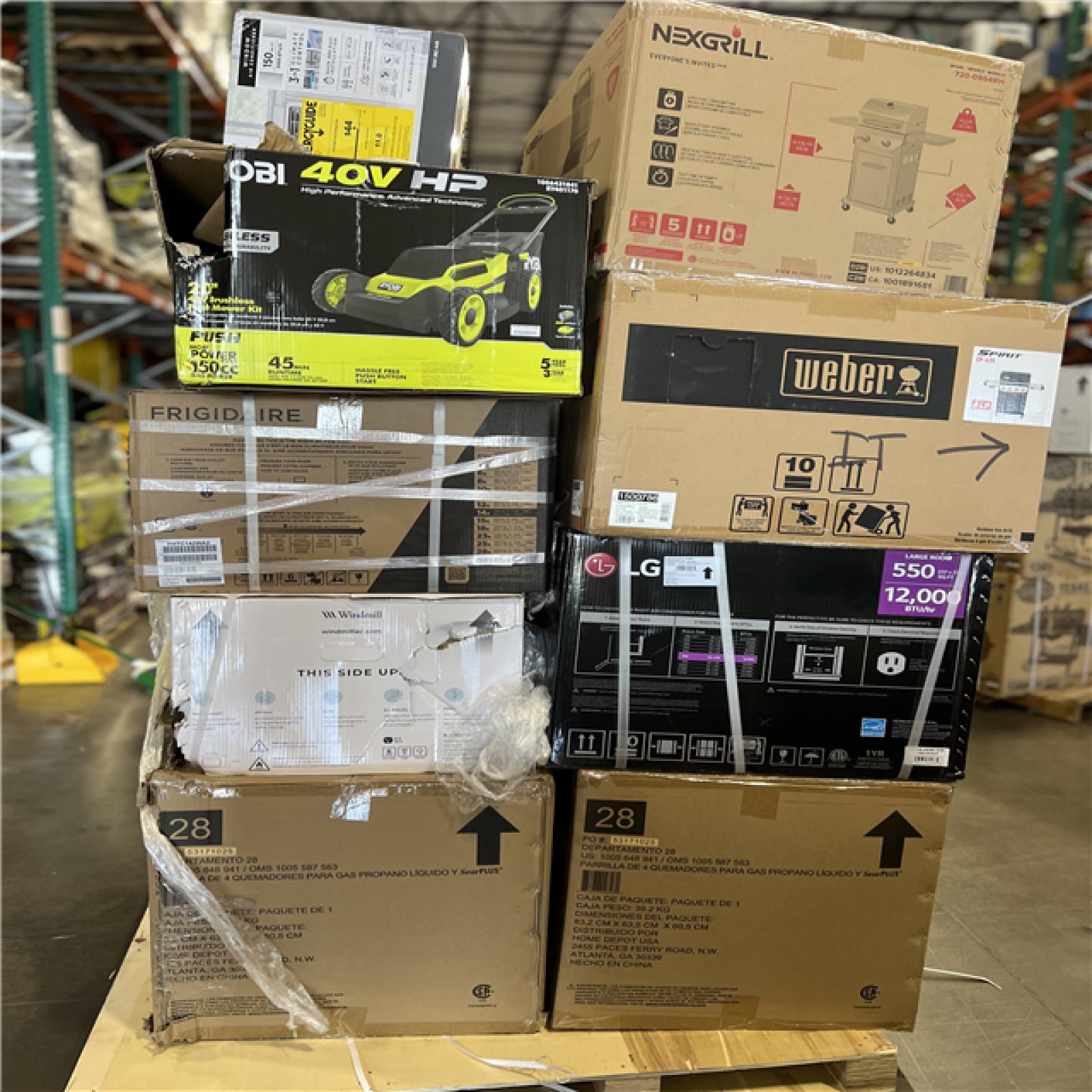 DALLAS LOCATION - AS-IS HOME IMPROVEMENT PALLET