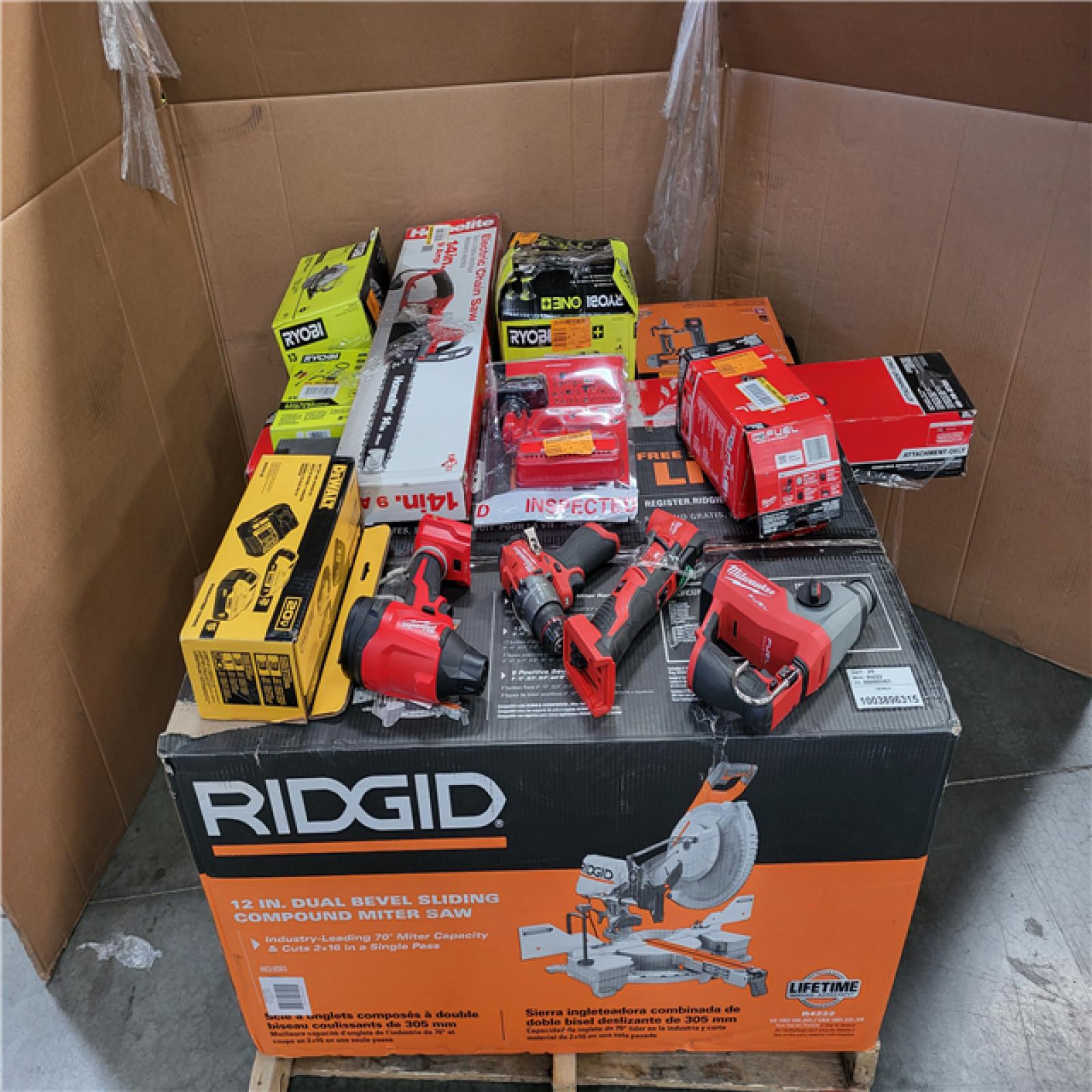 CALIFORNIA AS-IS TOOL PALLET