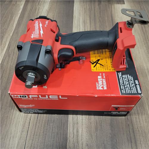 AS-IS Milwaukee M18 18V Fuel 1/2  Mid-Torque Impact Wrench Cordless Lithium-Ion Brushless with Friction Ring 2962-20