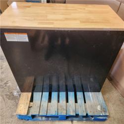Phoenix Husky Tool Storage 46 in. W x 18 in. D 9-Drawer Mobile Workbench Cabinet in Gloss Black