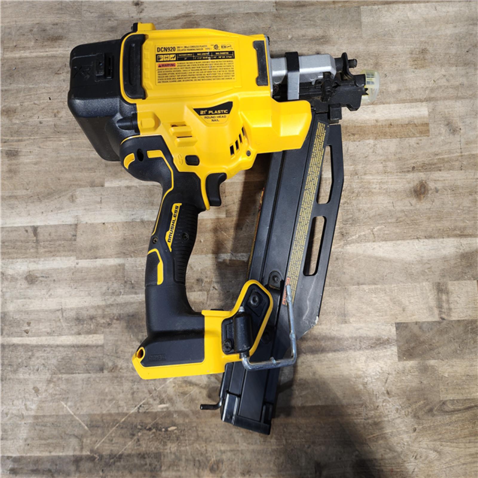 HOUSTON LOCATION - AS-IS DEWALT 20-Volt 21° Cordless Framing Nailer (Tool-Only)