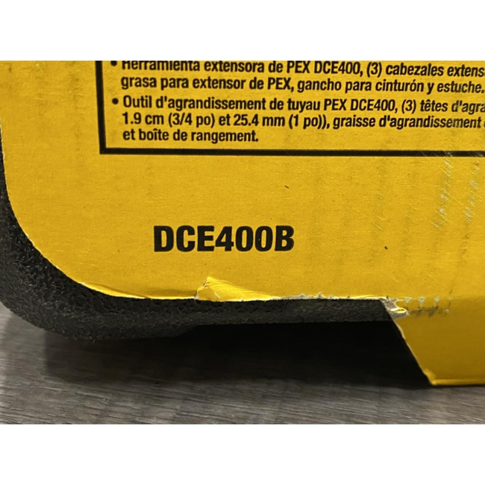 NEW - DEWALT 20V MAX Cordless 1 in. PEX Expansion Tool Kit