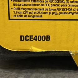 NEW - DEWALT 20V MAX Cordless 1 in. PEX Expansion Tool Kit