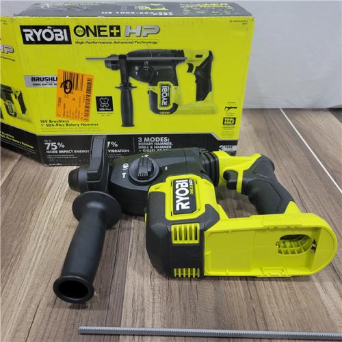 GOOD RYOBI 18V ONE+ HP Brushless Cordless 1-inch SDS Rotary Hammer (Tool-Only)