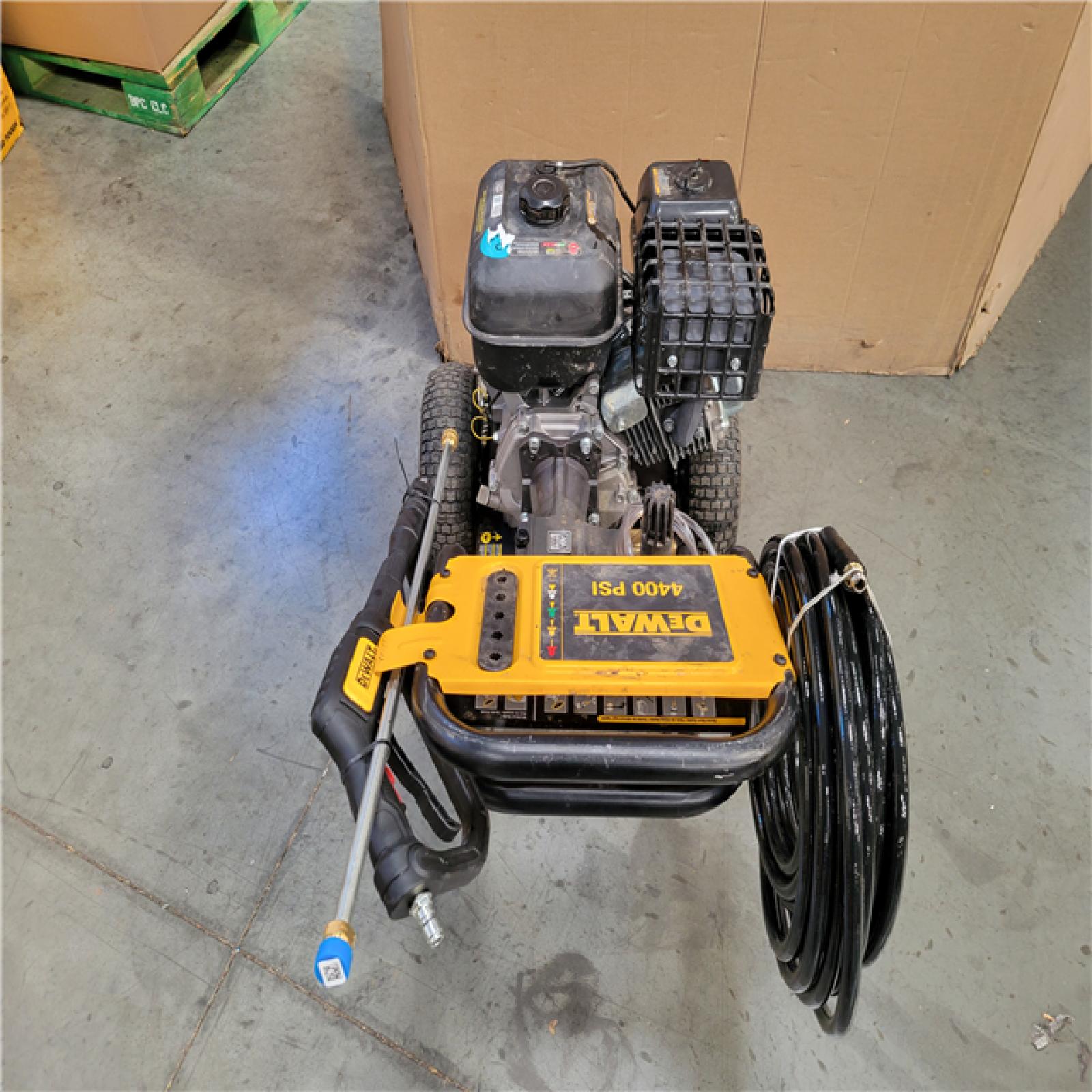 CALIFORNIA AS-IS DEWALT 4400 PSI 4.0 GPM Cold Water Gas Pressure Washer