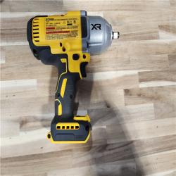 HOUSTON LOCATION - AS-IS DEWALT 20V MAX* XR 1/2 High Torque Impact Wrench W/ BATTERY & CHARGER