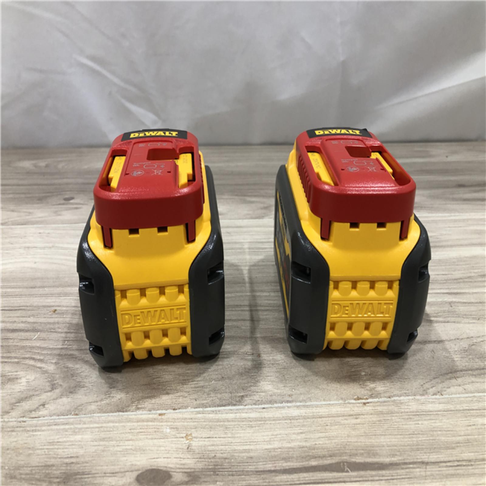 AS-IS DEWALT FLEXVOLT 20-Volt/60-Volt MAX Lithium-Ion 6.0Ah Battery Pack (2-Pack)