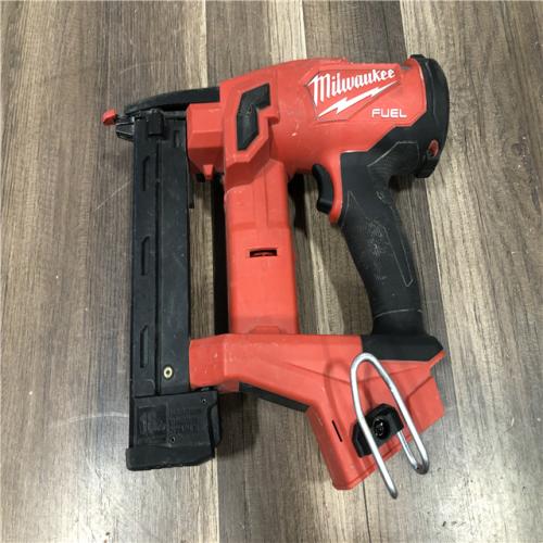 AS-IS Milwaukee FUEL 18-Volt Lithium-Ion Brushless Cordless 18-Gauge 1/4 in. Narrow Crown Stapler (Tool-Only)