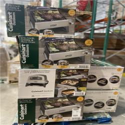 DALLAS LOCATION - CUISINART OUTDOORS 3-In-1 Propane Tank Griddle and Grill Outdoor Pizza Oven (9 UNITS)