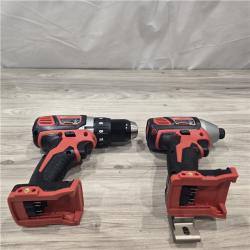 AS-IS Milwaukee 18V Cordless 2-Tool Drill/Driver and Impact Driver Kit