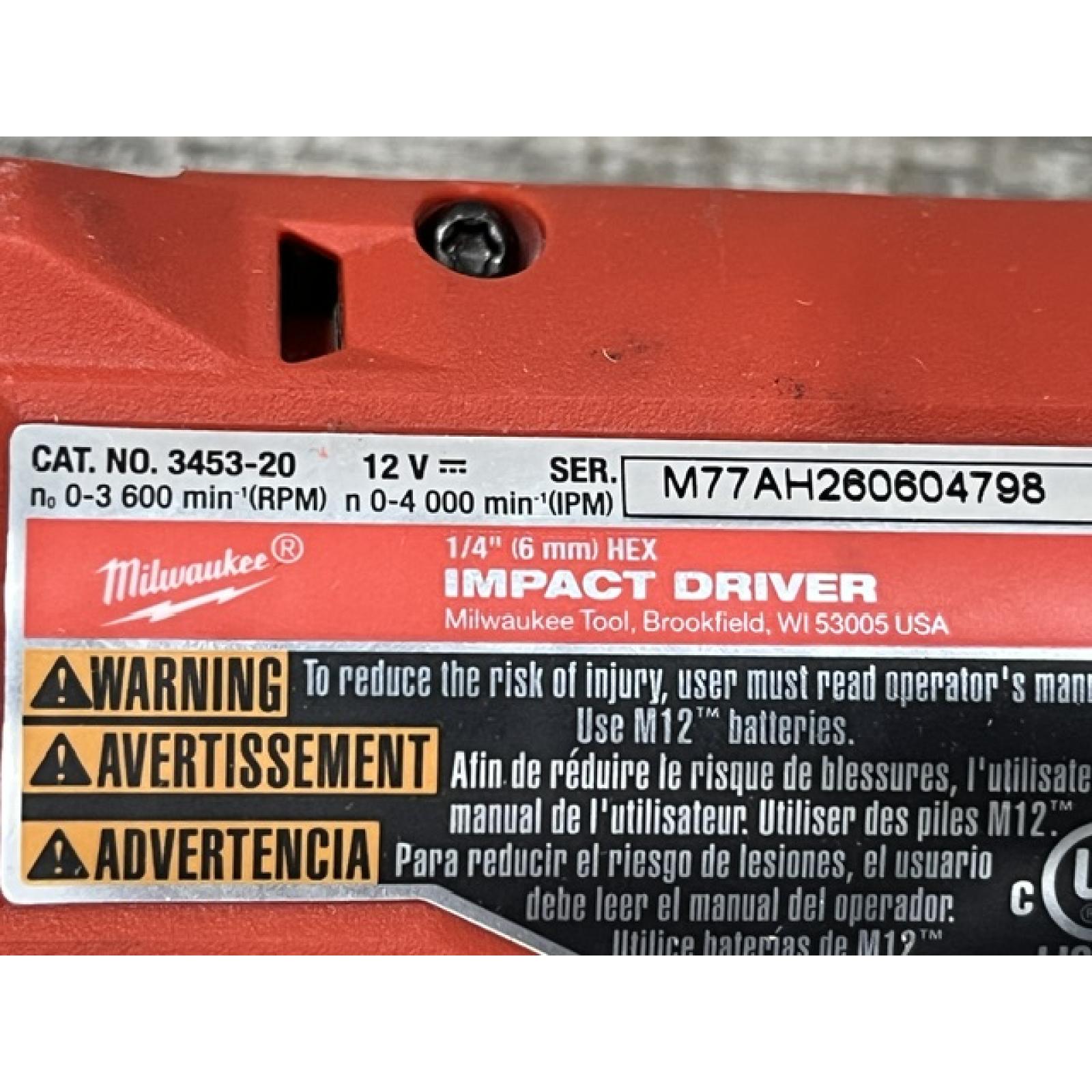 AS-IS Milwaukee FUEL 12-Volt Lithium-Ion Brushless Cordless Hammer Drill and Impact Driver Combo Kit