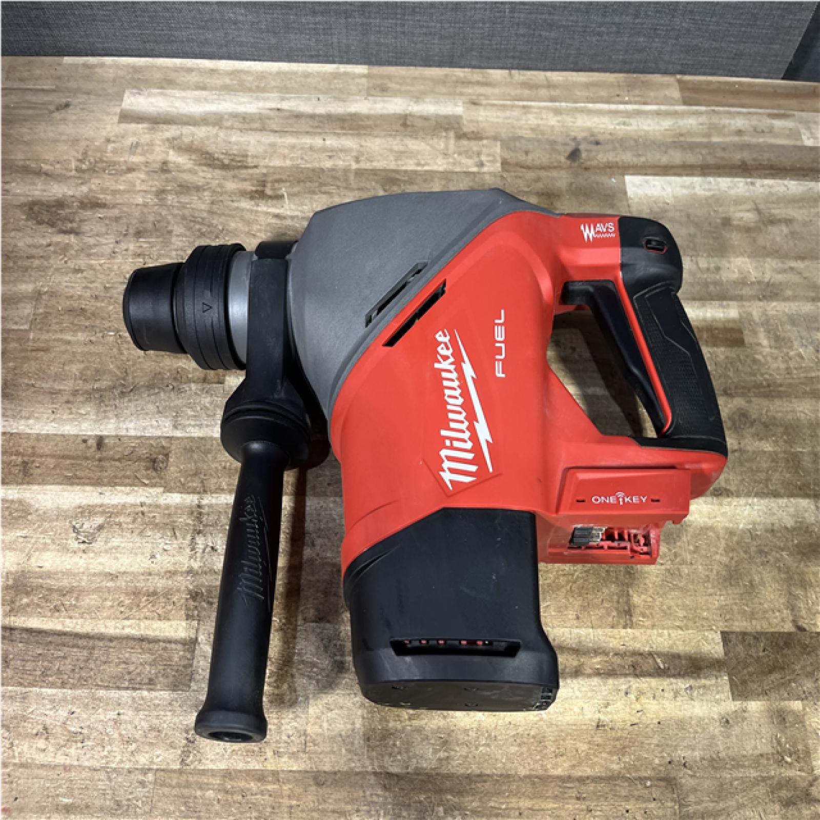 Houston Location AS-IS Milwaukee FUEL 18V Lithium-Ion Brushless Cordless 1-9/16 in. SDS-Max Rotary Hammer (Tool-Only)