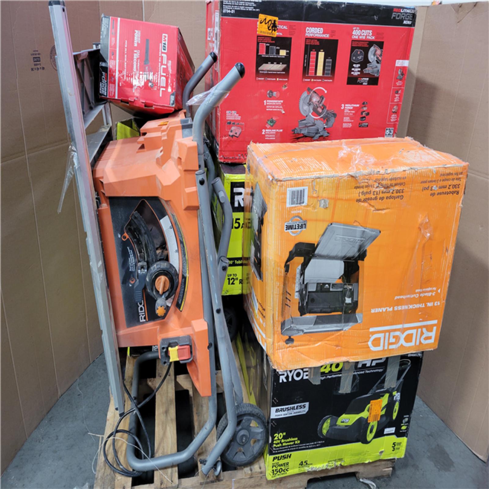 CALIFORNIA AS-IS TOOL PALLET