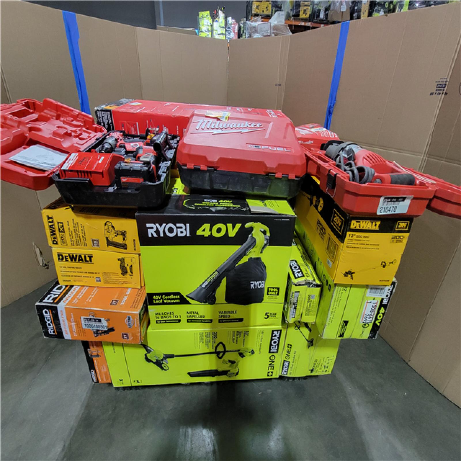 CALIFORNIA AS-IS TOOL PALLET