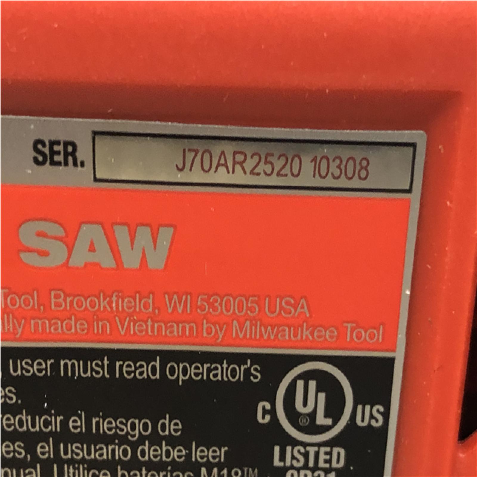 AS-IS Milwaukee FUEL 18V Lithium-Ion Brushless Cordless Jig Saw (Tool-Only)
