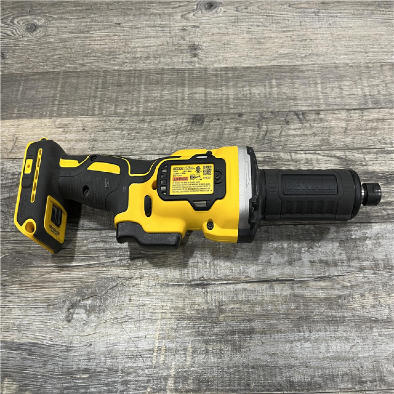 AS-IS DEWALT 20-Volt MAX XR Lithium-Ion Cordless Brushless 1-1/2 in. Variable Speed Die Grinder (Tool-Only)