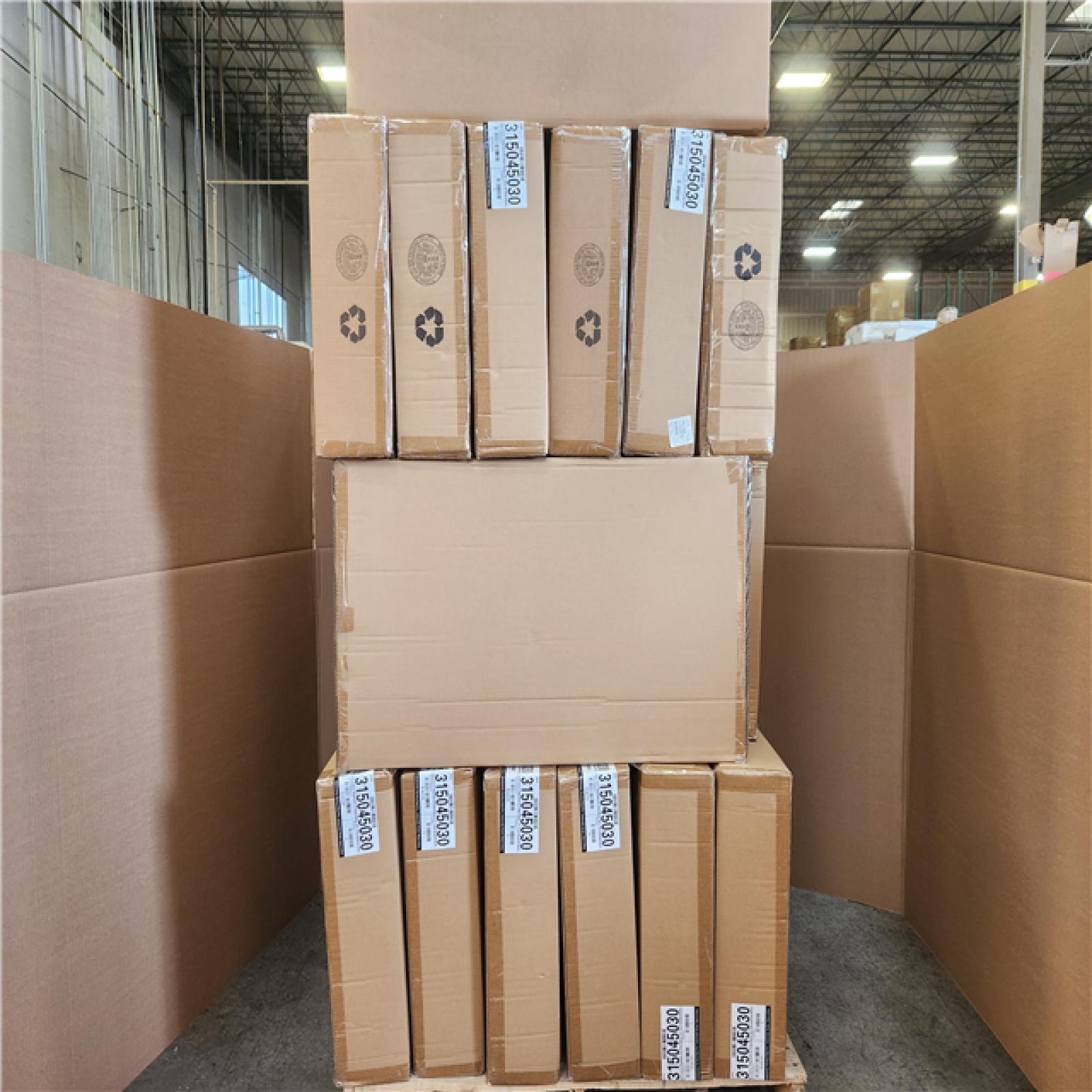 Phoenix NEW EnviroLite LED 32.3 inch Brushed Nickel Flush Mount Ceiling Light Pallet 28-Lights (SEALED)