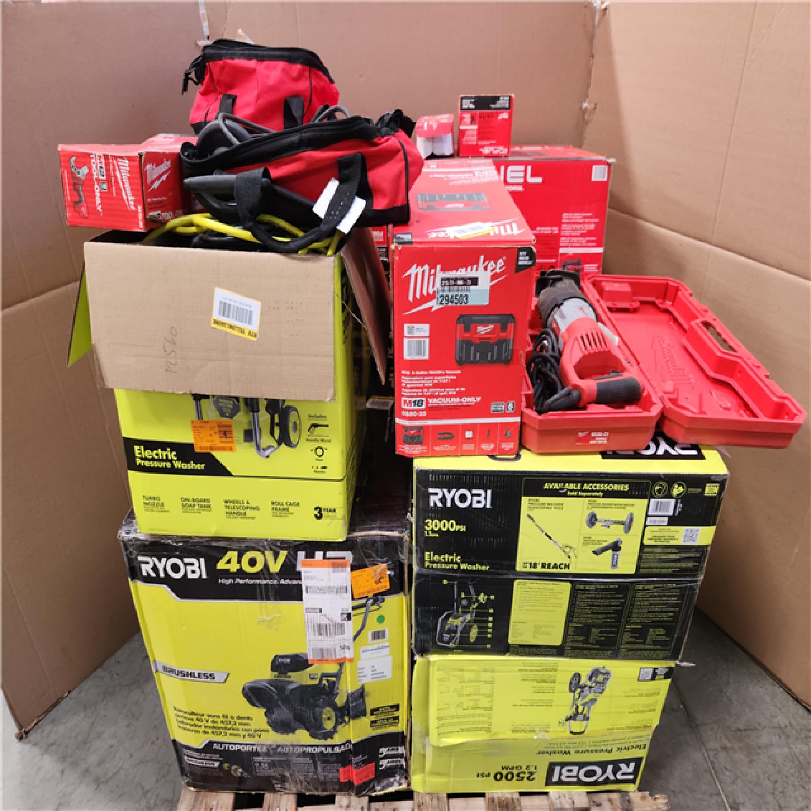 CALIFORNIA AS-IS TOOL PALLET