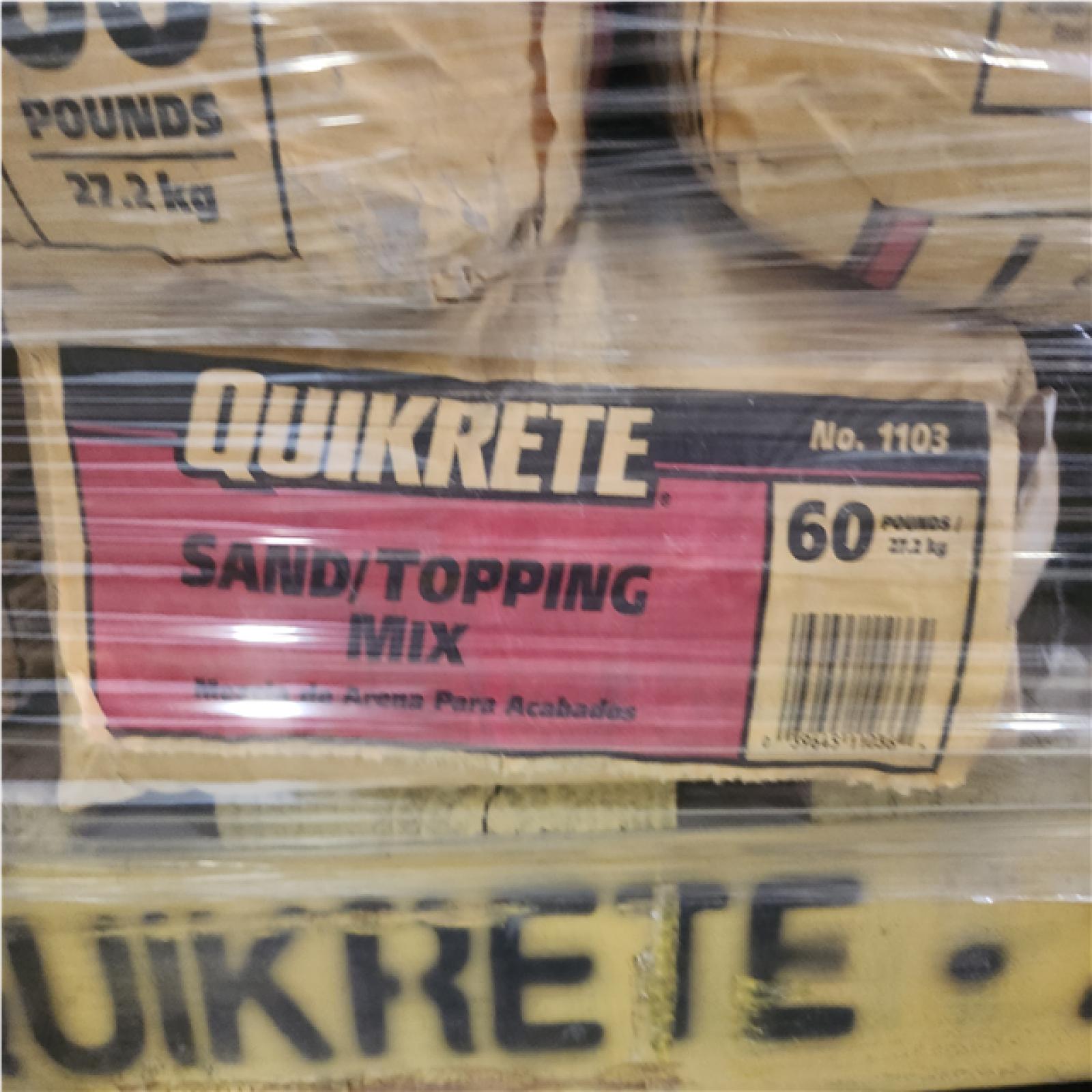 Phoenix NEW Quikrete 60 lb. Concrete Mix Bags Pallet of 29