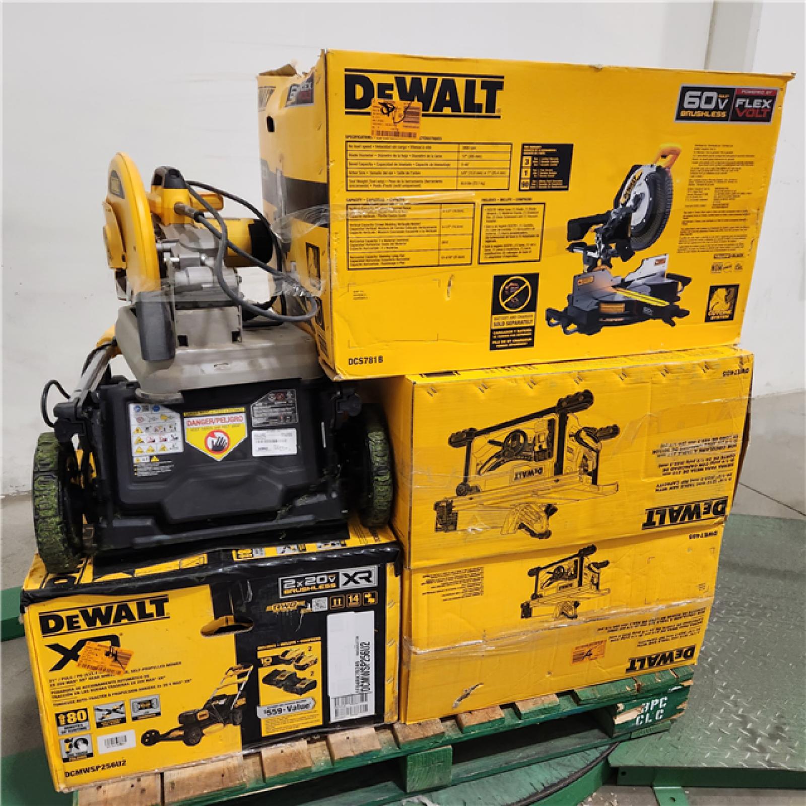 Dallas Location - As-Is DEWALT Tool Pallet