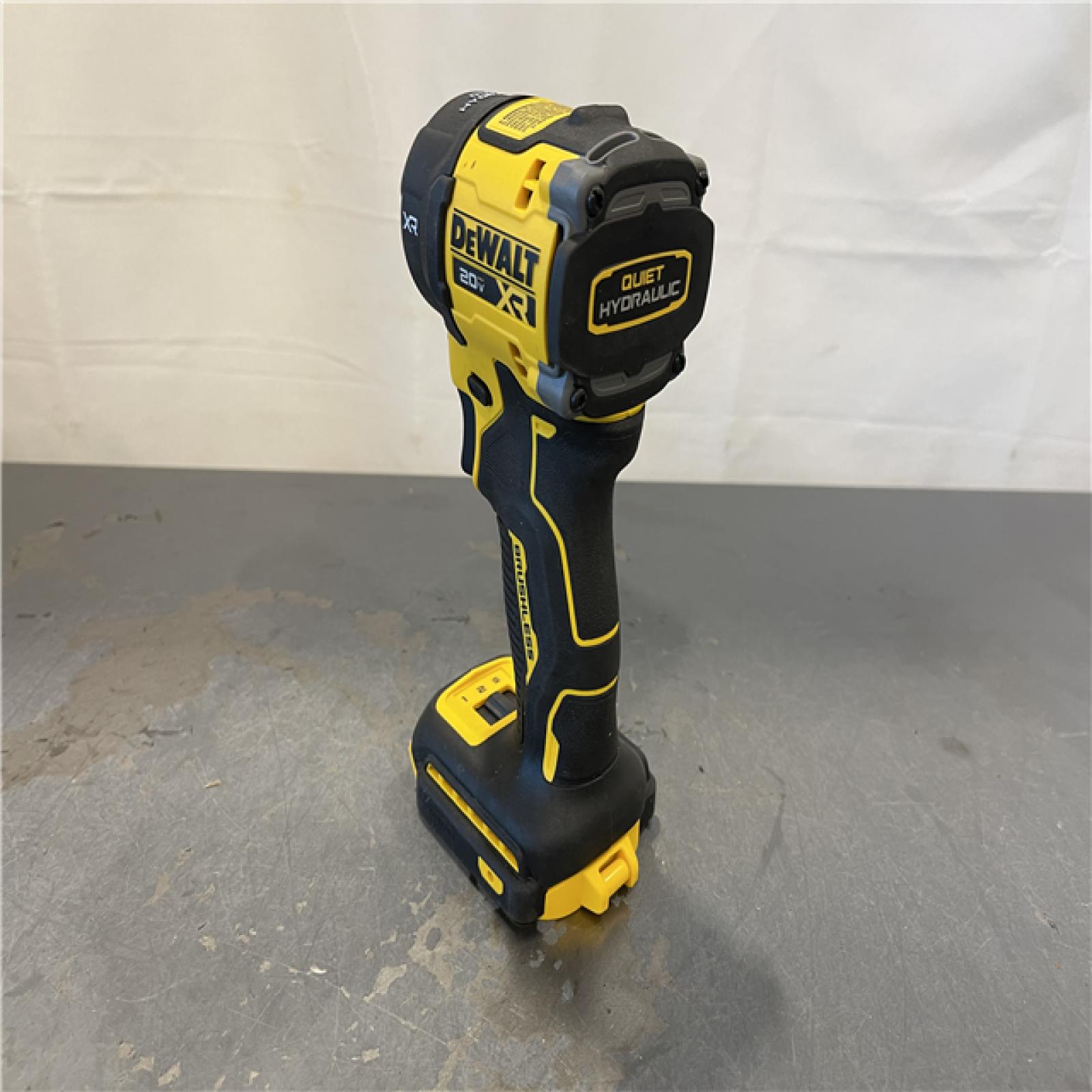 AS-IS - DEWALT 20V MAX* XR Brushless Cordless 1/4 Quiet Hydraulic Impact Driver