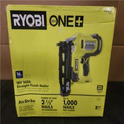 Phoenix LIKE NEW RYOBI ONE+ 18V AirStrike 16-Gauge Cordless Finish Nailer (Tool Only)