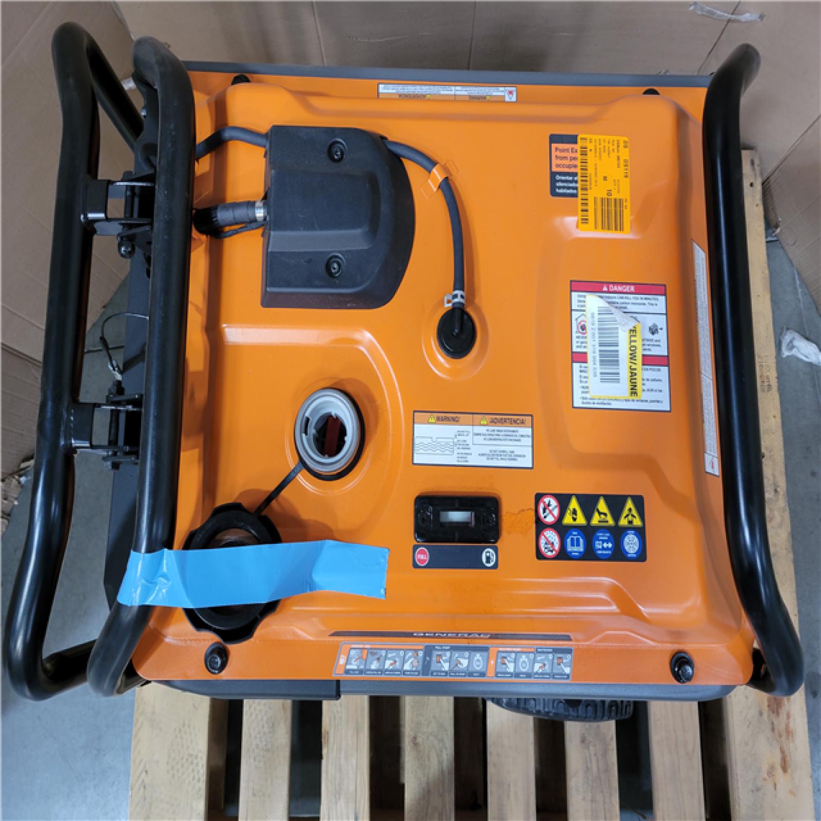 CALIFORNIA AS-IS GENERAC GENERATOR