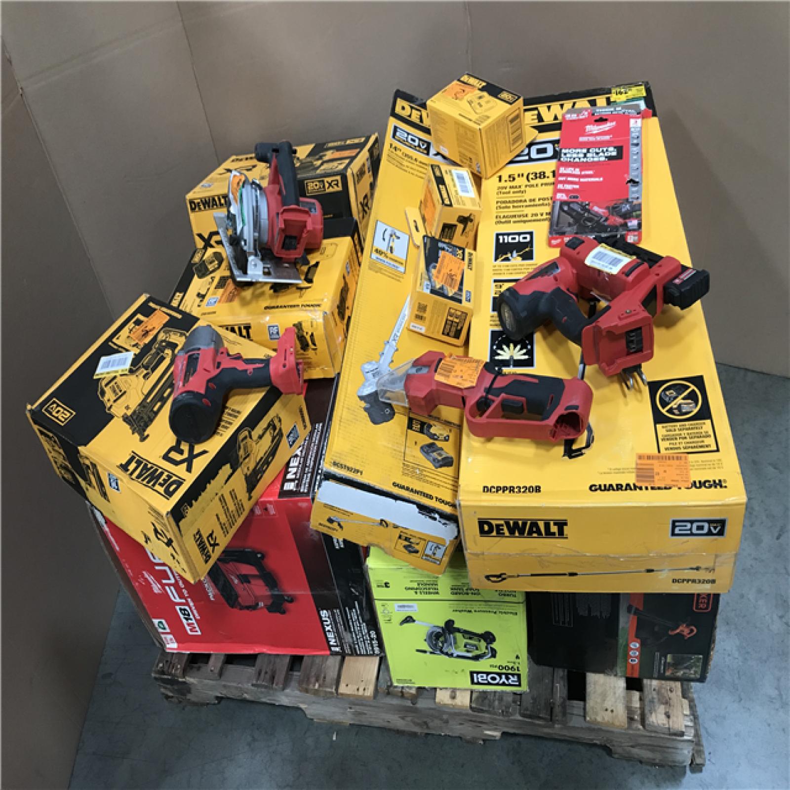 CALIFORNIA AS-IS TOOL PALLET
