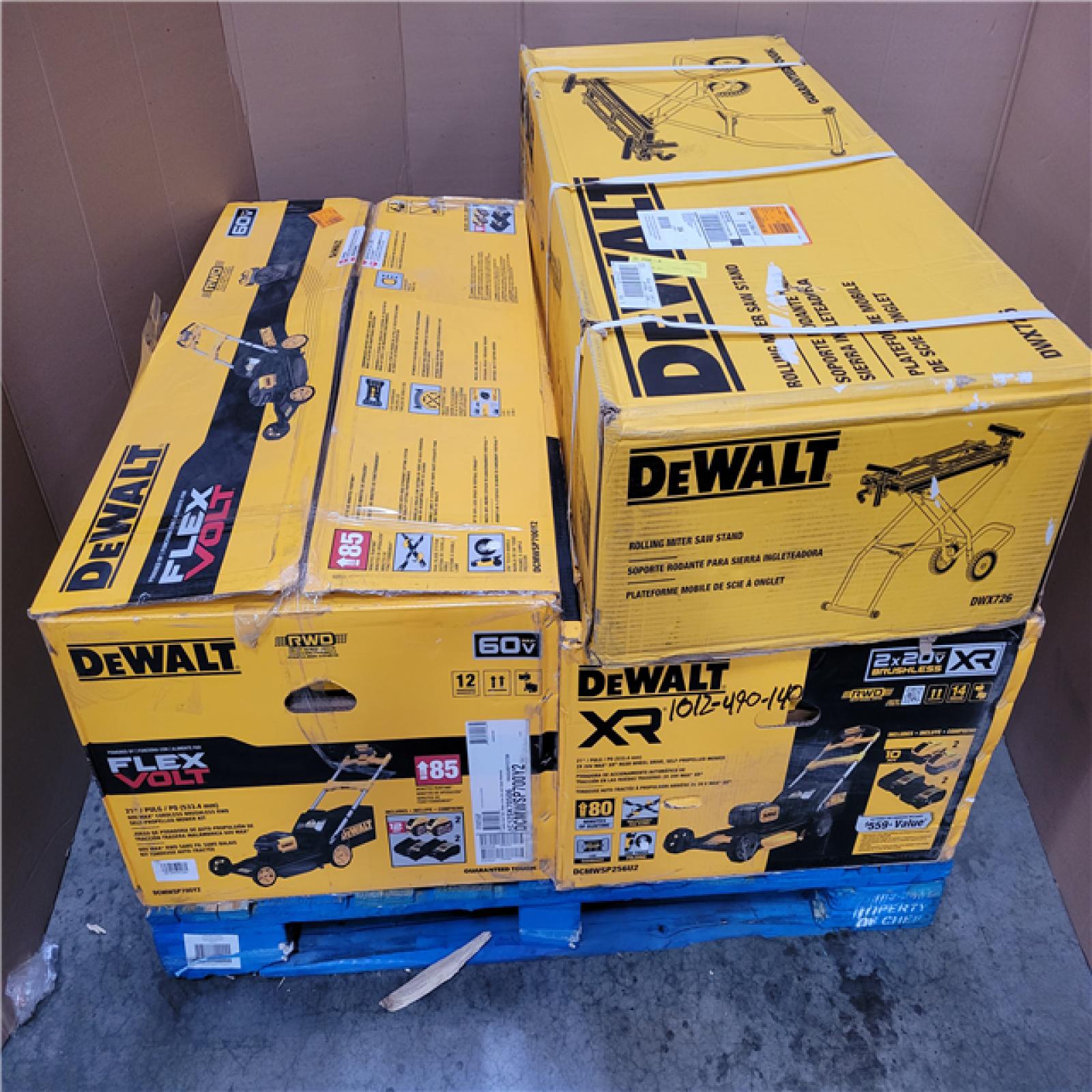 CALIFORNIA AS-IS TOOL PALLET