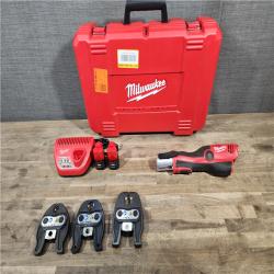 HOUSTON LOCATION - AS-IS MILWAUKEE 12-Volt Lithium-Ion Force Logic Cordless Press Tool Kit