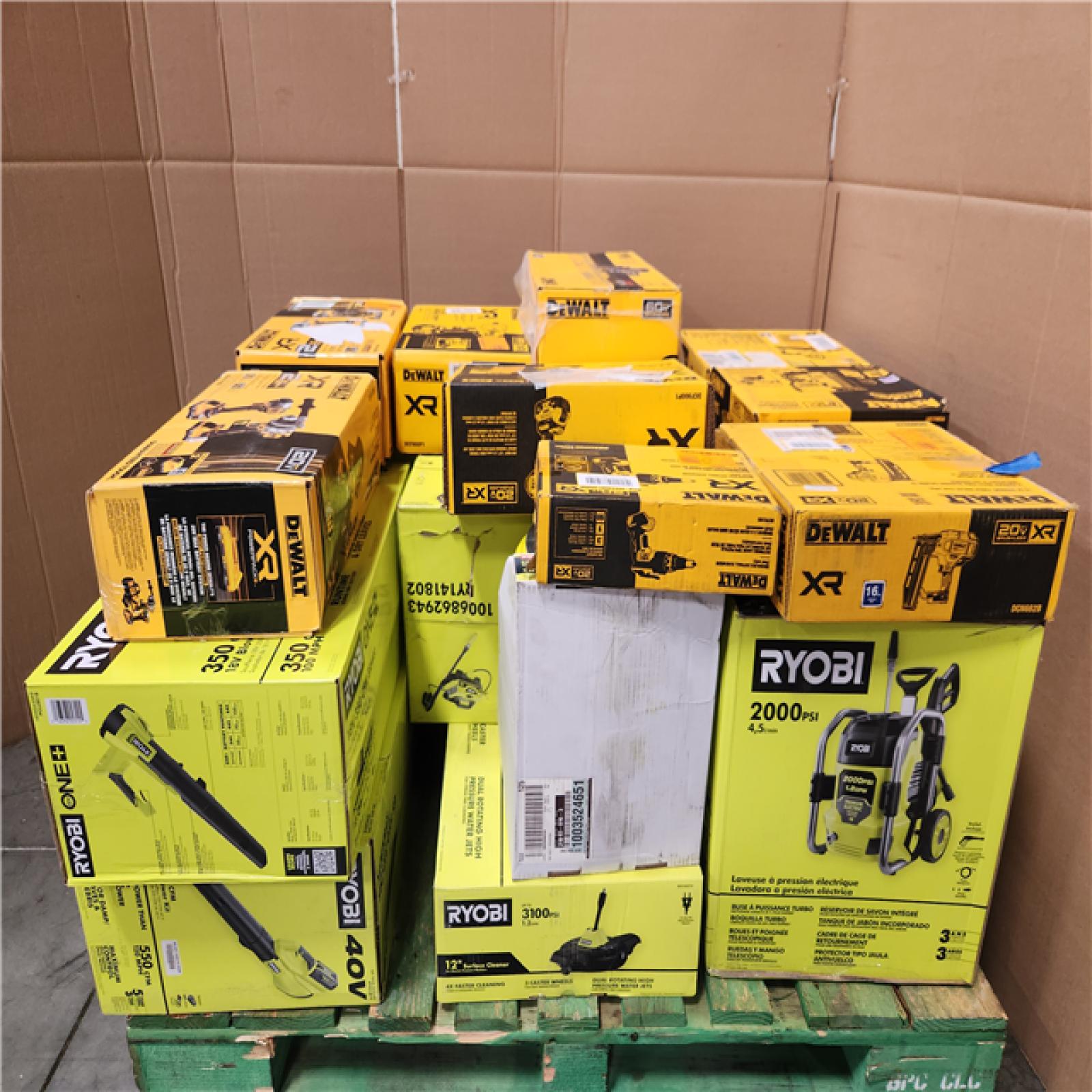 CALIFORNIA AS-IS TOOL PALLET