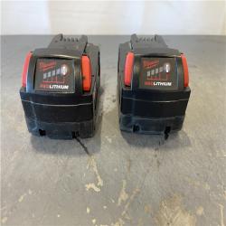 AS-IS - Milwaukee M18 18-Volt Lithium-Ion XC Starter Kit with Two 5.0Ah Batteries and Charger