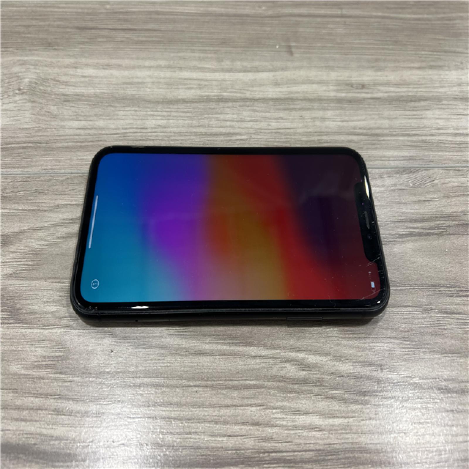 AS-IS Apple iPhone 11 64GB Black LTE Cellular MM693LL/A