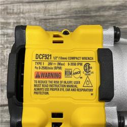 AS-IS DEWALT ATOMIC 20V MAX Cordless Brushless 1/2 in. Variable Speed Impact Wrench (Tool Only)