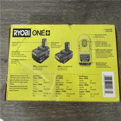 California NEW Ryobi One+ 4Ah & 2Ah 18V Lithium Starter Kit