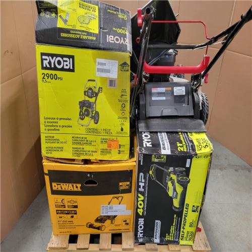CALIFORNIA AS-IS OUTDOOR POWER EQUIPMENT