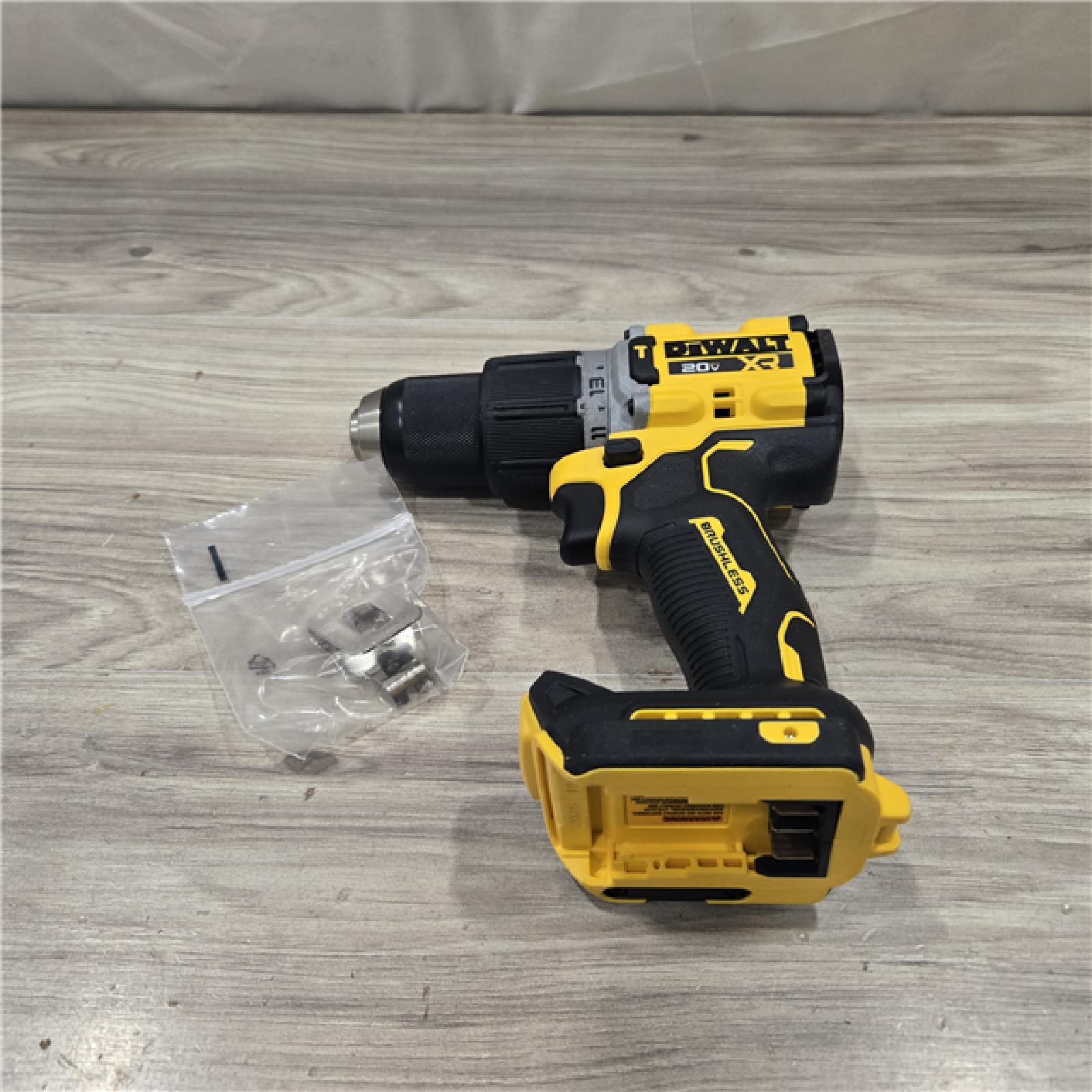 AS-IS DeWalt 20V MAX XR 1/2 in. Cordless Hammer Drill (Tool-Only)