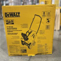 DALLAS LOCATION- NEW!- DEWALT 21 in. 208 cc E-Gov Electric Start Gas Single-Stage Snow Blower