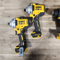 HOUSTON LOCATION - AS-IS DEWALT 4 TOOL COMBO