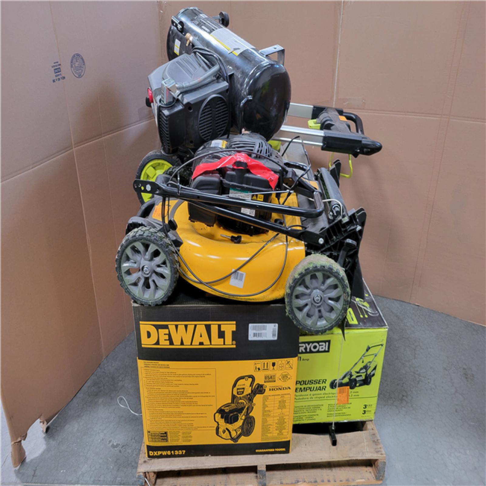CALIFORNIA AS-IS OUTDOOR POWER EQUIPMENT