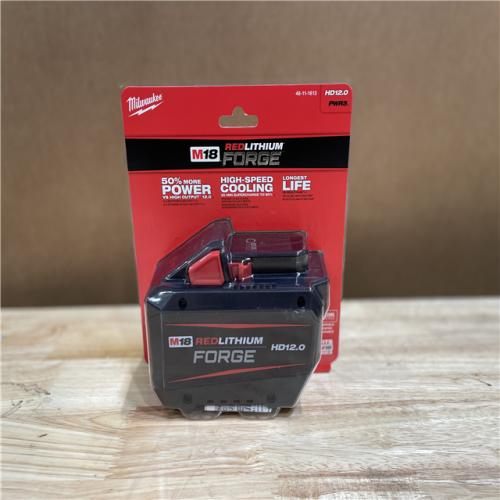 NEW!- MILWAUKEE M18 18V Lithium-Ion REDLITHIUM FORGE HD 12.0 Ah Battery Pack