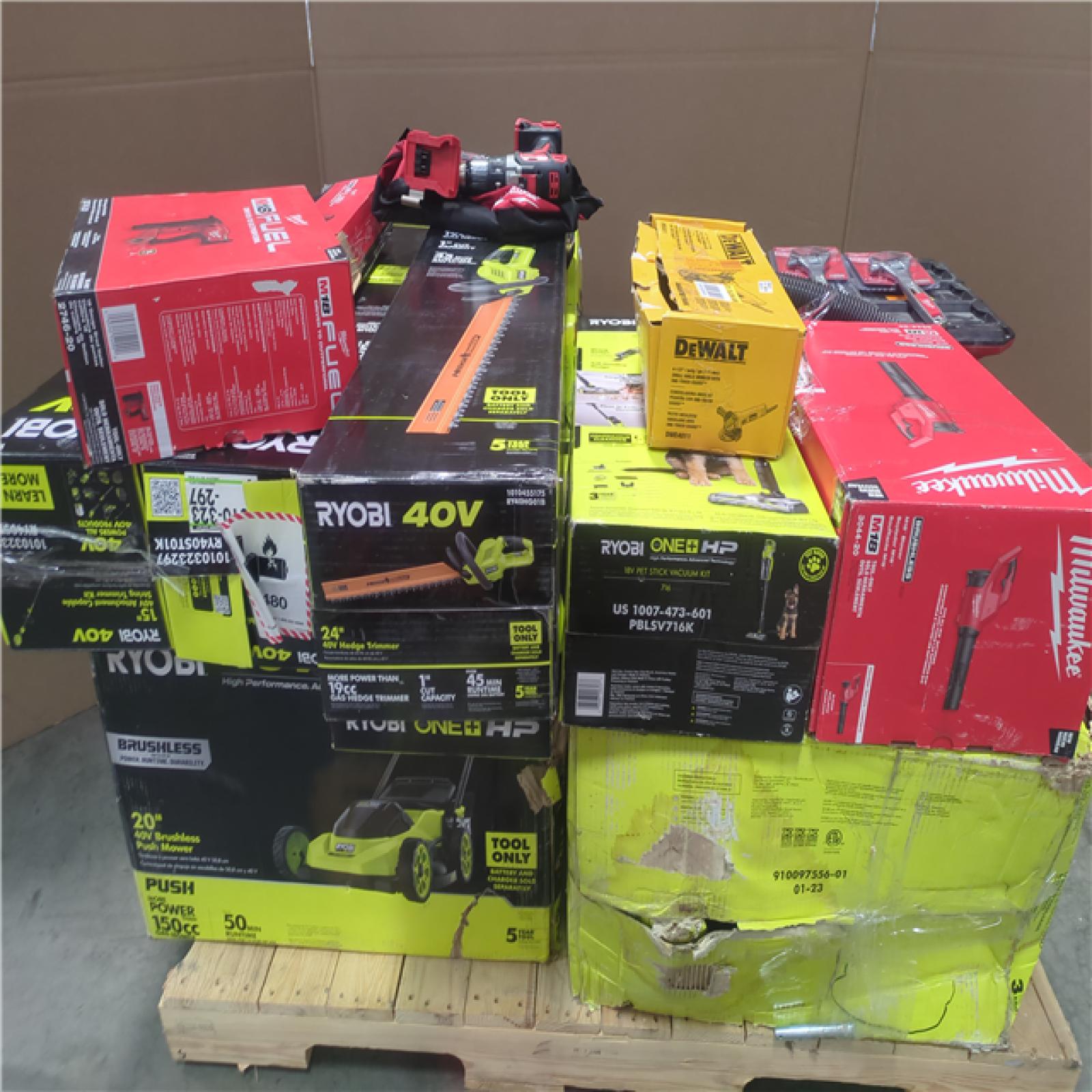 CALIFORNIA AS-IS TOOL PALLET