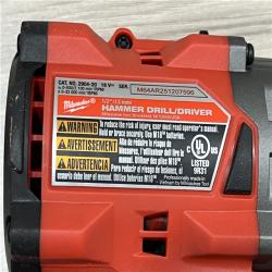 AS-IS Milwaukee FUEL 18V Lithium-Ion Brushless Cordless 1/2 in. Hammer Drill/Driver (Tool-Only)